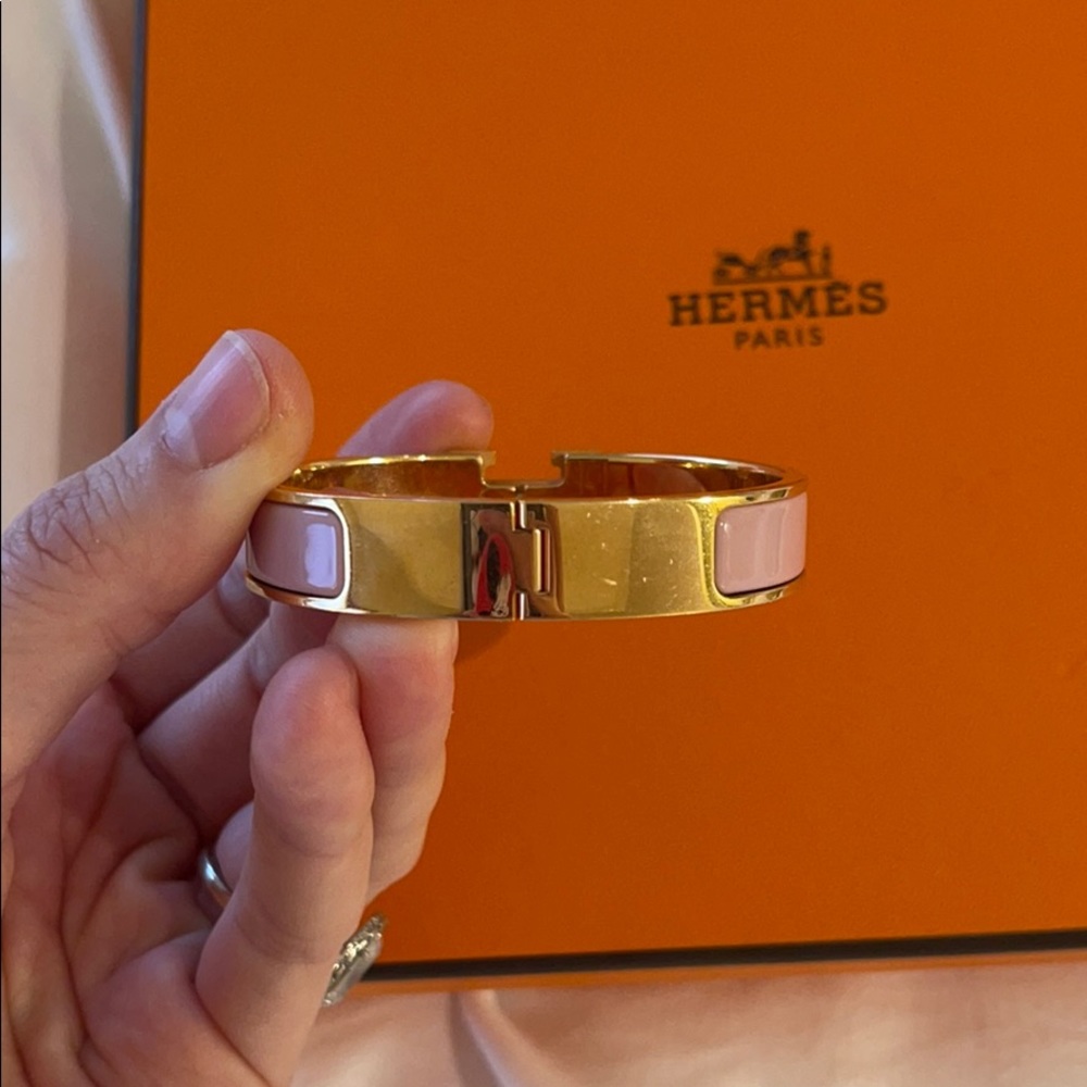 🌟SOLD🌟 Hermès Rose Gold Bracelet - Picture 7 of 9